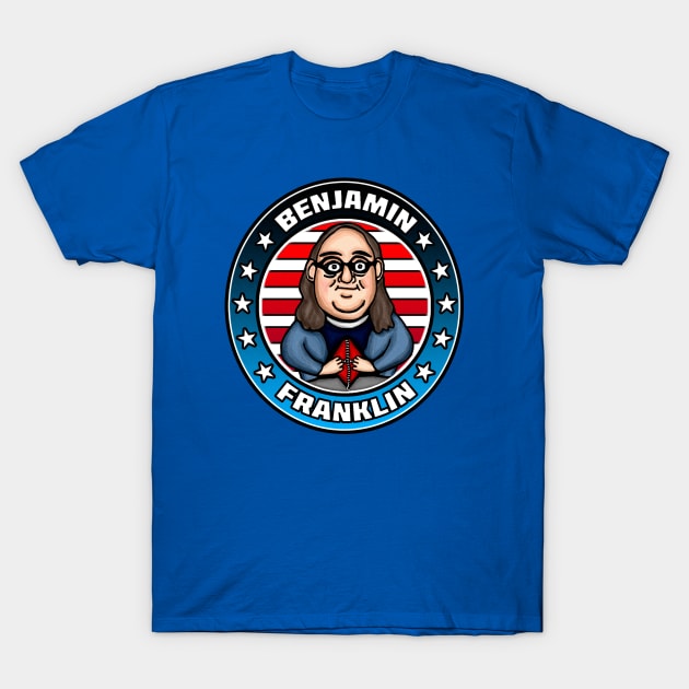 BENJAMIN FRANKLIN T-Shirt by BEAVERNIGHT